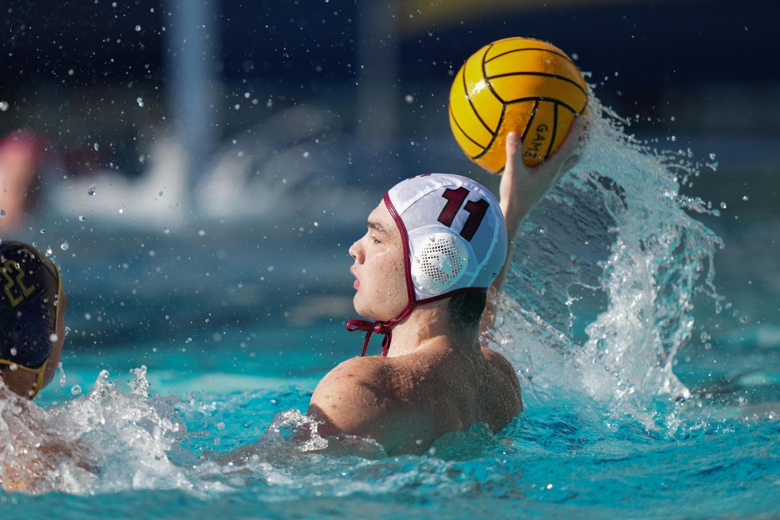 Mark Katsev portrait used on the water polo recruiting outreach article.